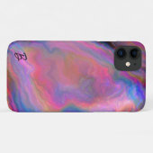 Abstract Opal Agaat gepersonaliseerd telefoonhoesj Case-Mate iPhone Case (Achterkant (horizontaal))