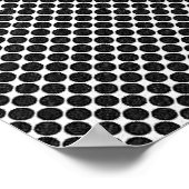 Abstract optisch Stip Poster (Hoek)