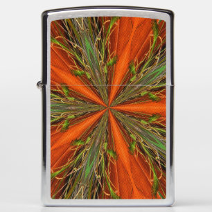 Abstract Oranje en Groen Patroon