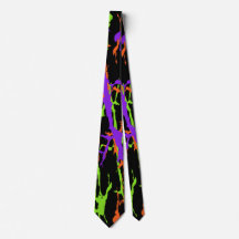 Abstract Oranje Groen Paars Patroon