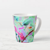 Abstract orchidee design latte Mok (Rechterhoek)