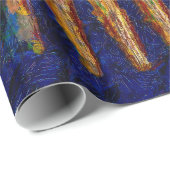 Abstract organ pipes wrapping paper cadeaupapier (Rol Hoek)