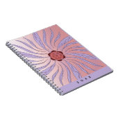 Abstract organic shapes Spiral Notebook Notitieboek (Rechterzijde)