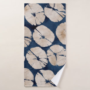 Abstract oriënterend bloemmotief. Naadloos patroon Badhanddoek