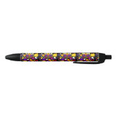 Abstract origineel voor kleurrijke oliet zwarte inkt pen (Bodem)