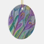 Abstract Ornament van krokokeramiek (Rechts)