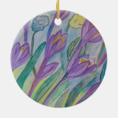 Abstract Ornament van krokokeramiek (Achterkant)