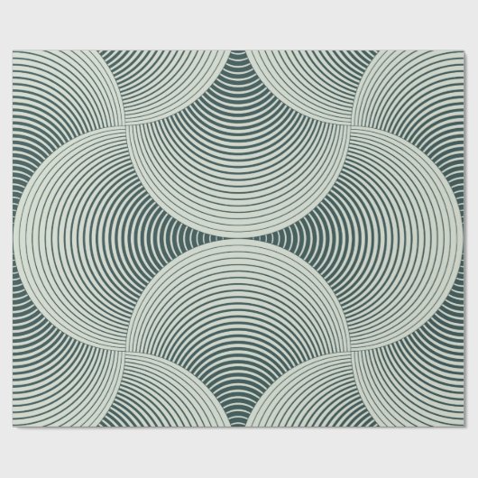 Abstract ornate geometric petals grid background. cadeaupapier (Vlak)