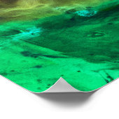 Abstract Oud Glas Poster (Hoek)