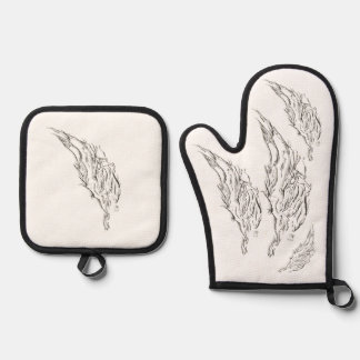 abstract ovenwant & pannenlap set