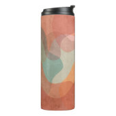 Abstract Overlapping Pastel Blobs Background Thermosbeker (Gedraaid links)