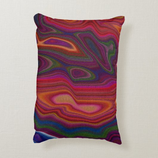 Abstract Overload Accent Kussen (Achterkant (Verticaal))