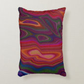 Abstract Overload Accent Kussen (Voorkant(Verticaal))