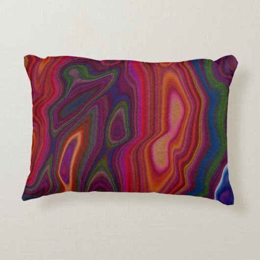 Abstract Overload Accent Kussen (Achterkant)