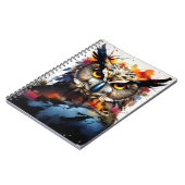 Abstract Owl | Notebook Journal (Côté gauche)