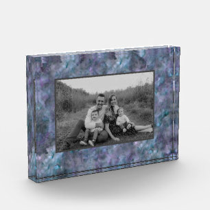 Abstract paars blauw blauwgroen kwarts marmer gran fotoblokken