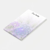 Abstract Paars blauw   ontwerp Post-it® Notes (Schuin)