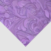 Abstract Paars deegment Tissuepapier (Detail)