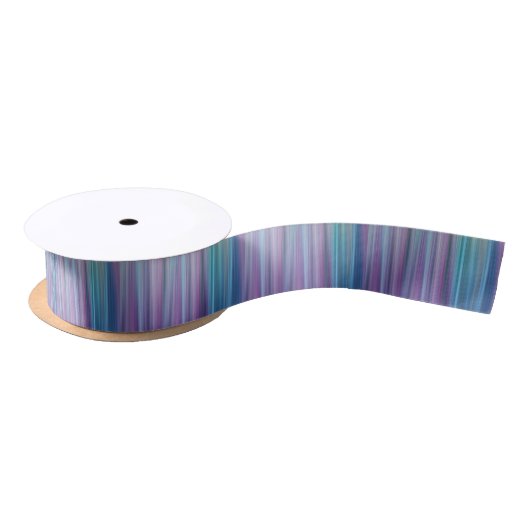 Abstract Paars en Blauwgroen loopvlakpatroon Lint (Spoel)