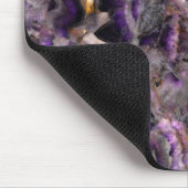 Abstract paars kwartskwarts, paars graniet muismat (Hoek)