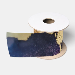 Abstract Paars Tan Gold Lint