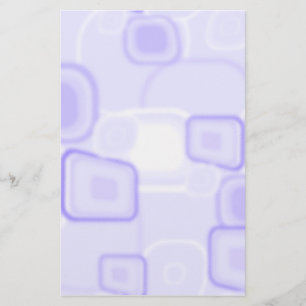 Abstract Paars vierkant Briefpapier