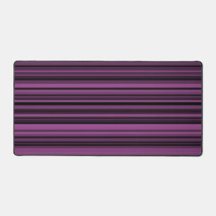 Abstract Paarse Zwarte Strepen Bureaumat