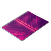 Abstract palmblad: getinte ader notitieboek (Linkerzijde)