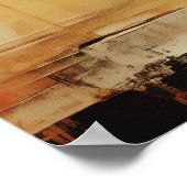 Abstract palmboom Poster (Hoek)