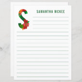 Abstract papier met flessenalfabet (Voorkant / Achterkant)