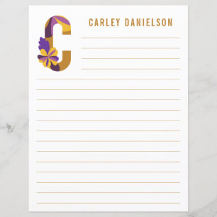 Abstract papier met flessenalfabet