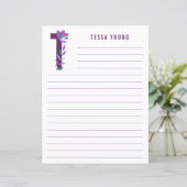 Abstract papier met flessenalfabet (Staand voorkant)