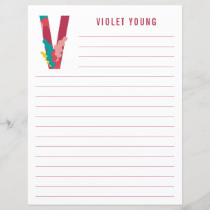 Abstract papier met flessenalfabet