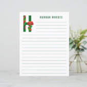 Abstract papier met flessenalfabet (Staand voorkant)