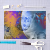 abstract papier voor atoomweefsel (Craft)