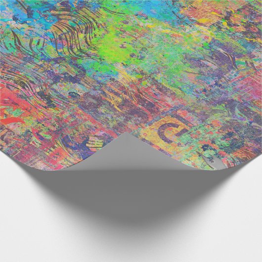 Abstract papier voor kunstopvulling of ontkoppelin (Hoek)