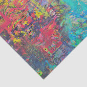 Abstract papier voor kunstweefsel of ontkoppeling (Detail)