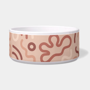 Abstract Partij Doodle Patroon Voerbakje
