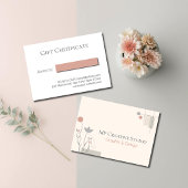 Abstract Pastel Design: Modern Florals & Geometry