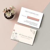 Abstract Pastel Design: Modern Florals & Geometry