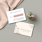 Abstract Pastel Design: Modern Florals & Geometry