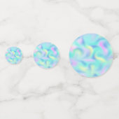 Abstract Pastel Swirls Pattern Confetti (Achterkanten)