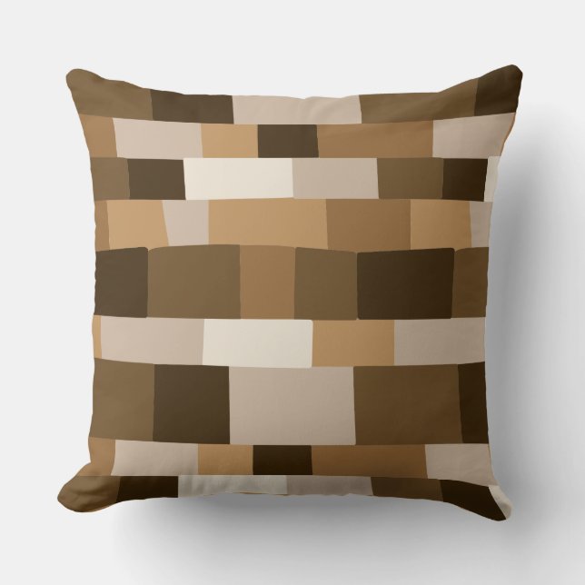 Abstract Patchwork Patroon 080823 - v1 Kussen (Voorkant)