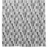 Abstract patroon 070721 - Grijze schaduwen Douchegordijn (Voorkant)