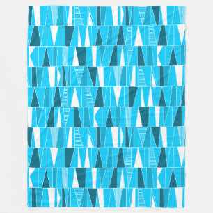 Abstract patroon 070721 - Kleuren 03 Fleece Deken