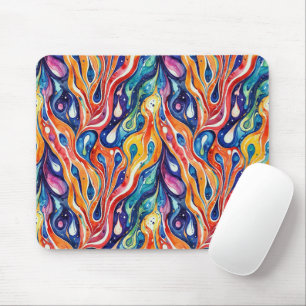 Abstract patroon 1196 met vloeiende kunst - Muisma Muismat