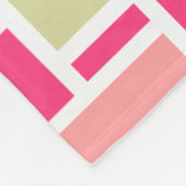 Abstract patroon 170715 fleece deken (Hoek)