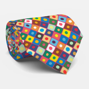 Abstract Patroon 220524 - 45 graden gedraaid Stropdas