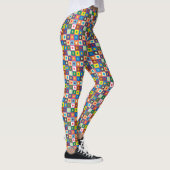 Abstract Patroon 220524 Leggings (Rechts)