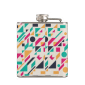 Abstract patroon 3 heupfles (Achterkant)